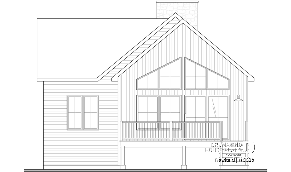 rear elevation - Newland