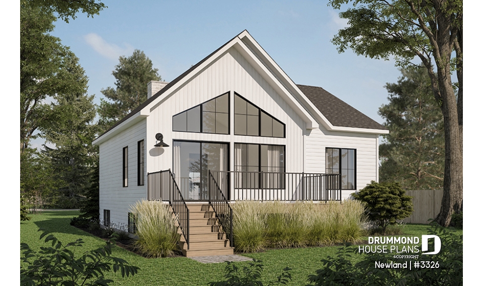 Rear view - BASE MODEL - Newland