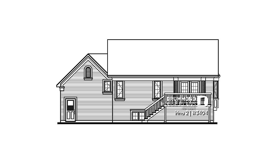 rear elevation - Irina 2