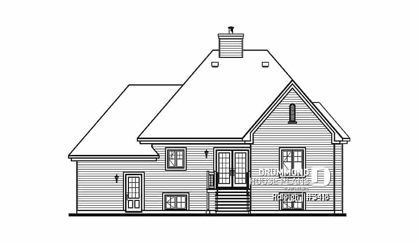 rear elevation - Raleigh
