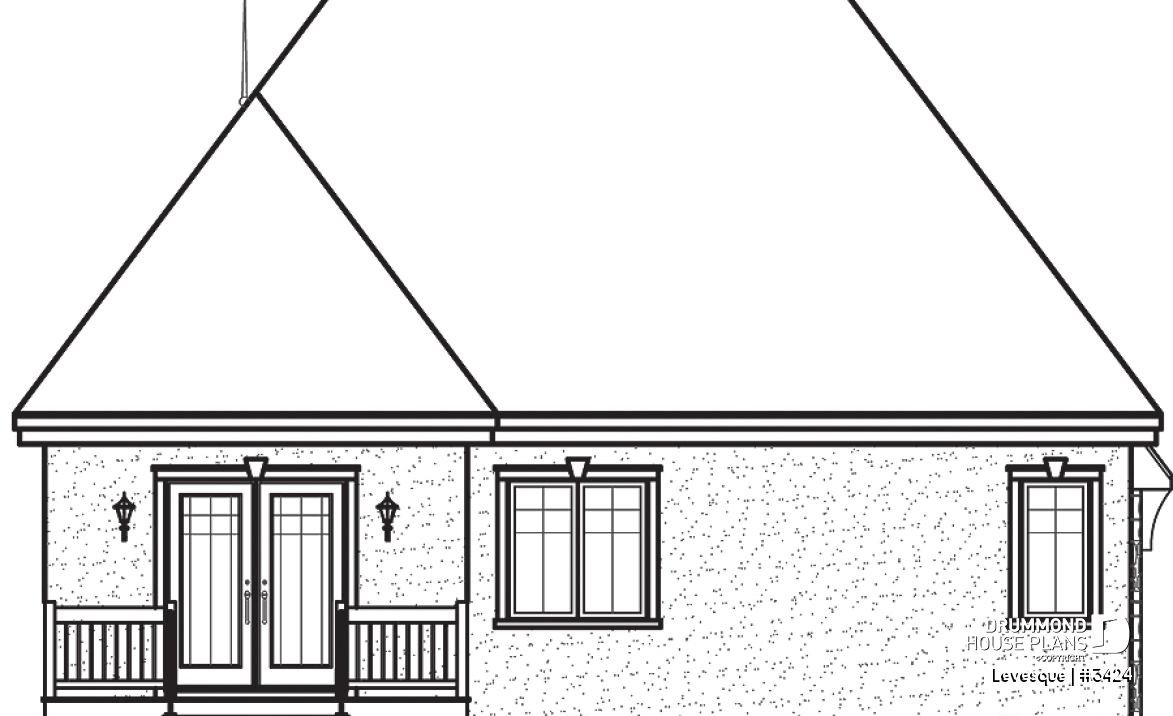 rear elevation - Levesque