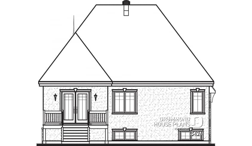 rear elevation - Levesque
