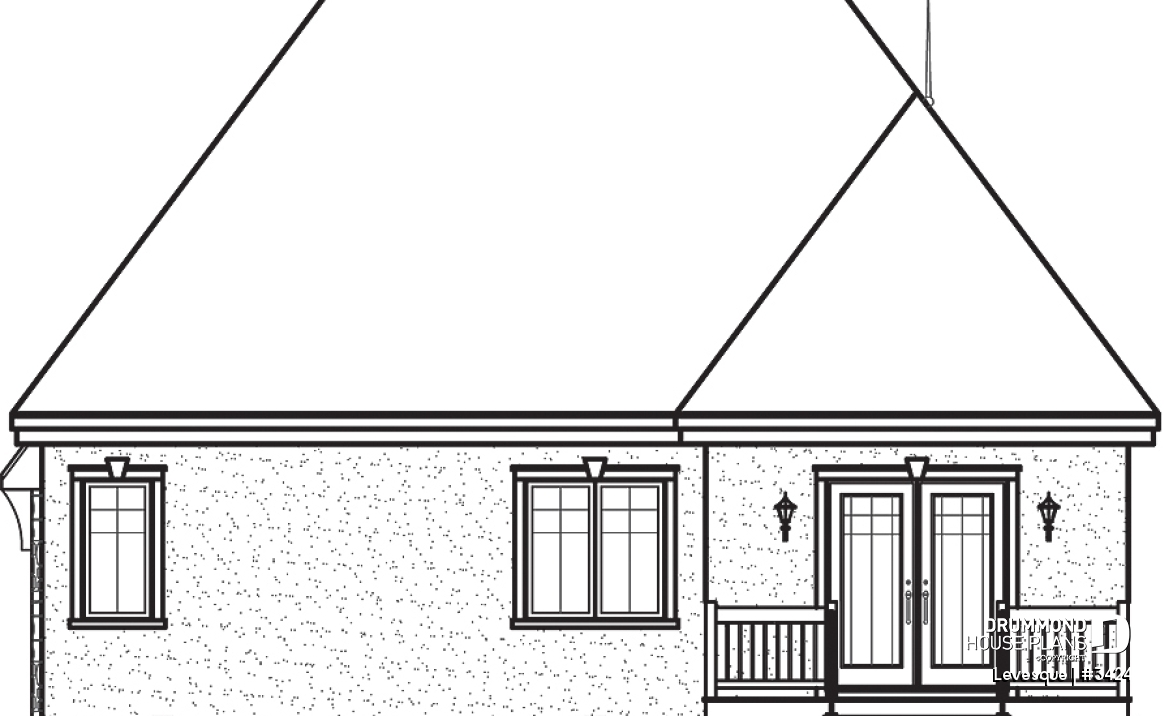 rear elevation - Levesque
