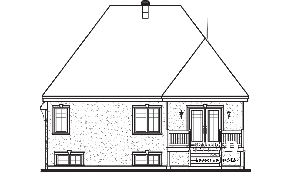 rear elevation - Levesque