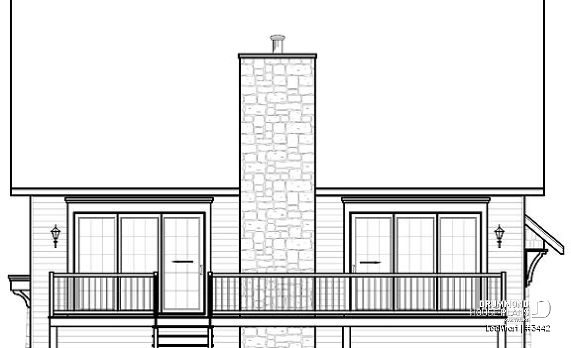 rear elevation - Lockhart