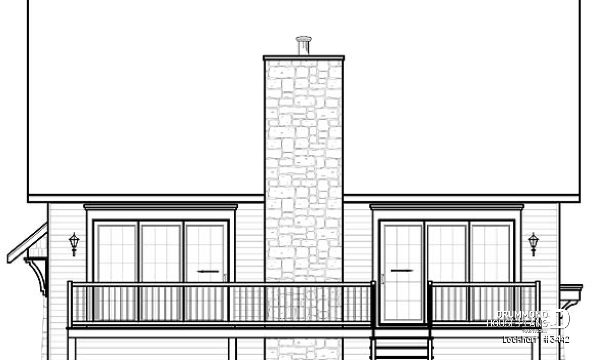 rear elevation - Lockhart