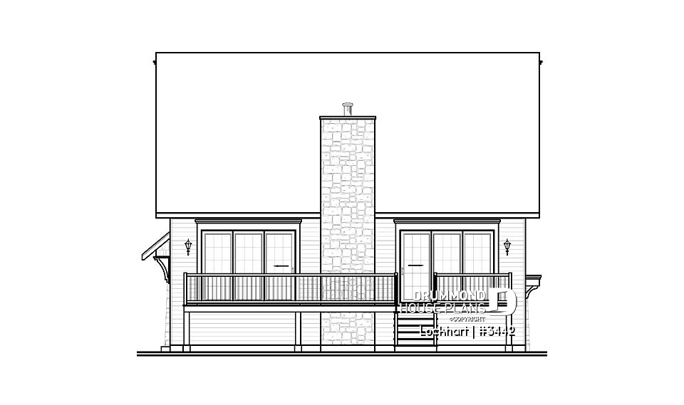 rear elevation - Lockhart