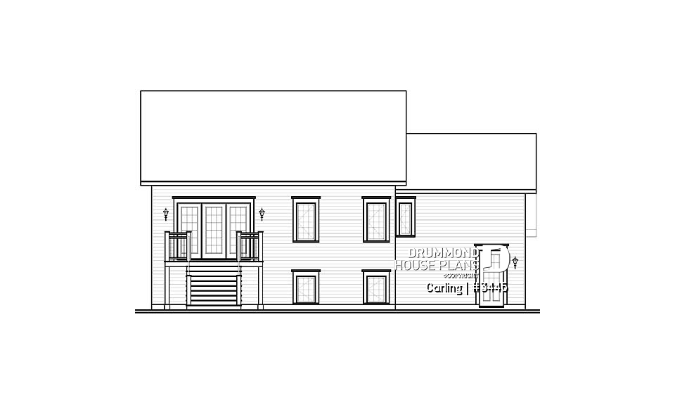 rear elevation - Carling