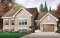 front - BASE MODEL - Split level modern rustic home plan, 2 bedrooms, 11' ceiling at the dining room - Bellcast