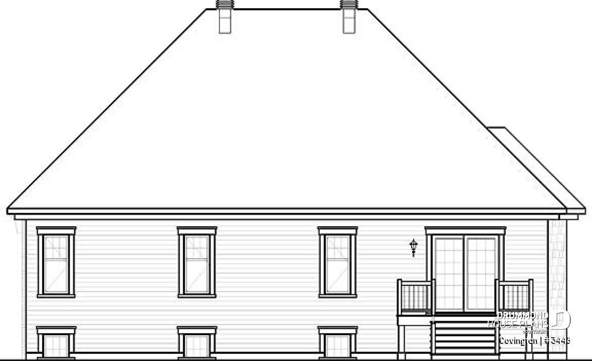 rear elevation - Covington