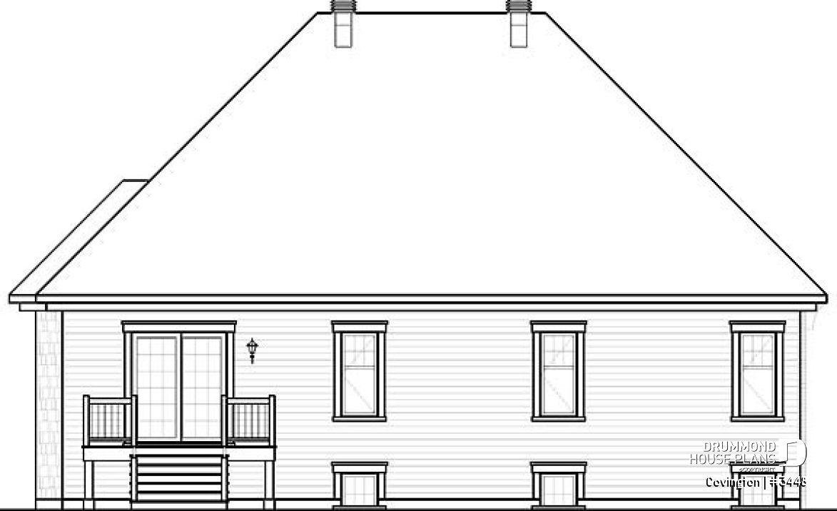 rear elevation - Covington