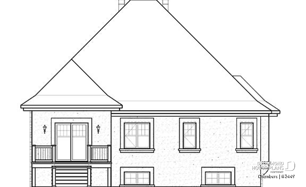 rear elevation - Chambers