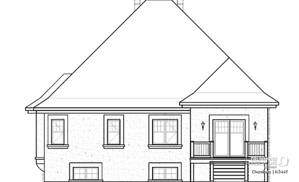 rear elevation - Chambers