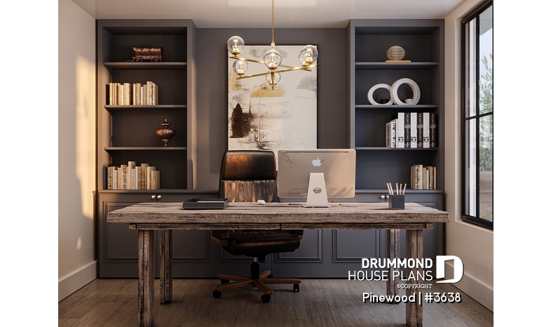 Photo Home office - Pinewood