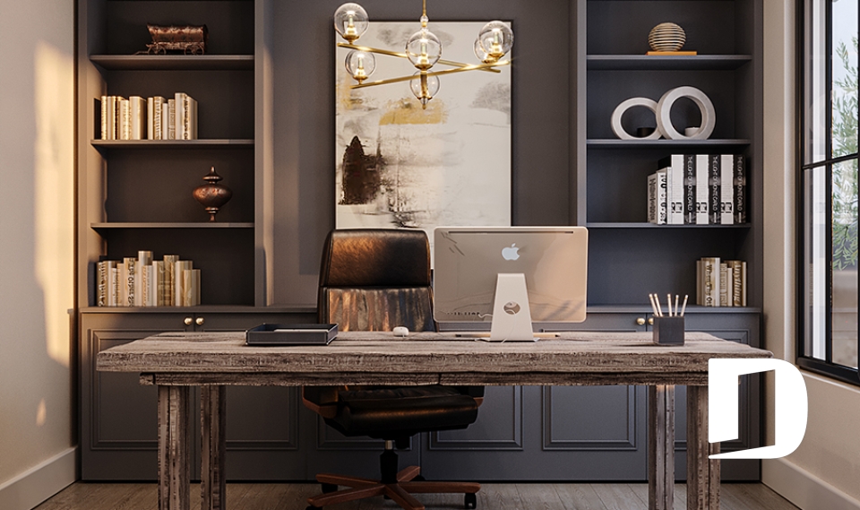 Photo Home office - Pinewood