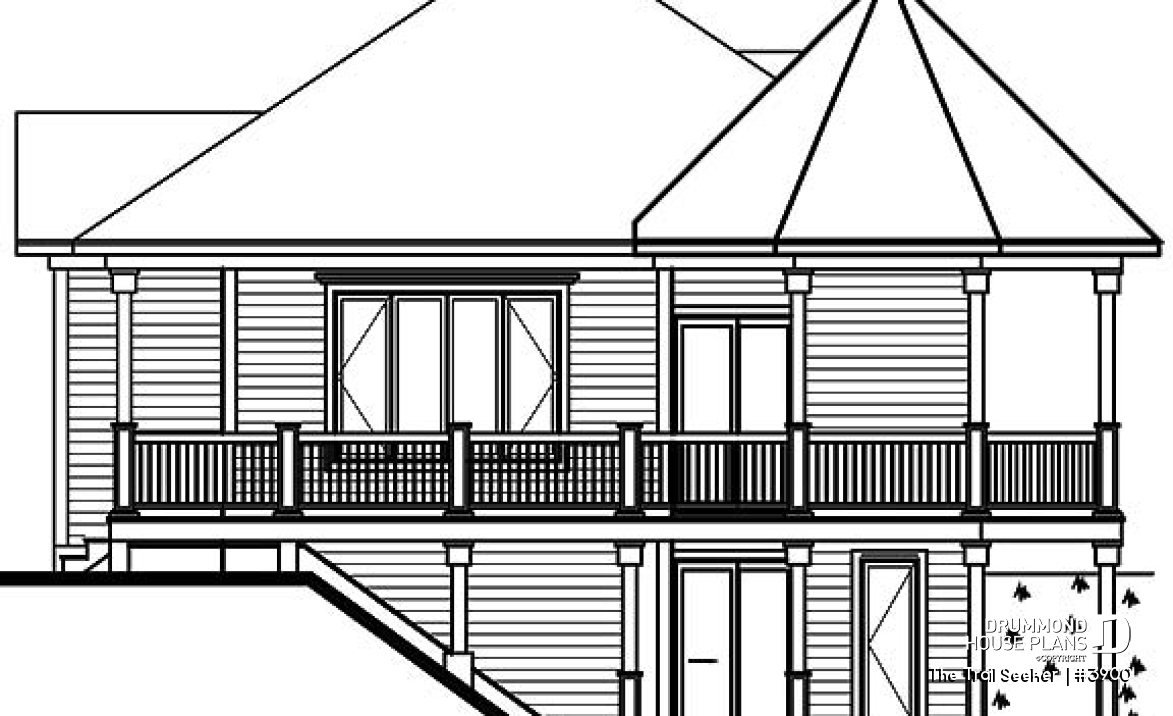 rear elevation - The Trail Seeker 