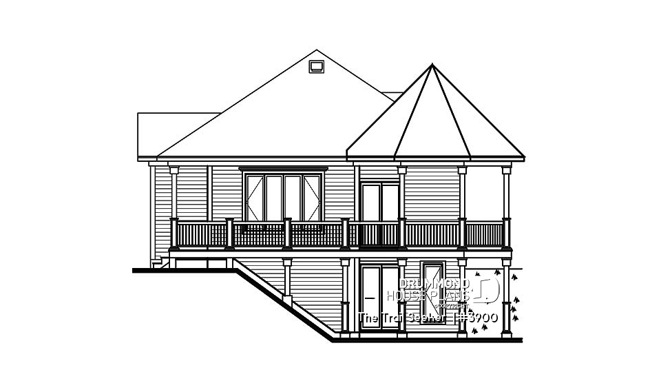 rear elevation - The Trail Seeker 