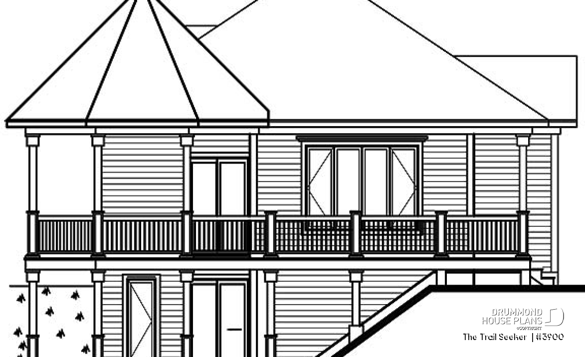 rear elevation - The Trail Seeker 