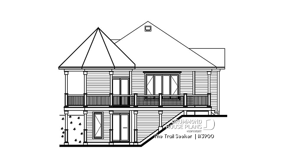 rear elevation - The Trail Seeker 