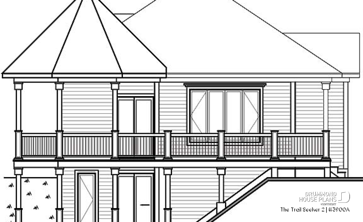 rear elevation - The Trail Seeker 2