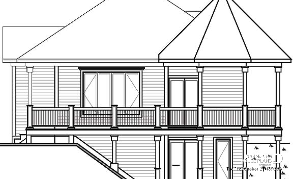 rear elevation - The Trail Seeker 2