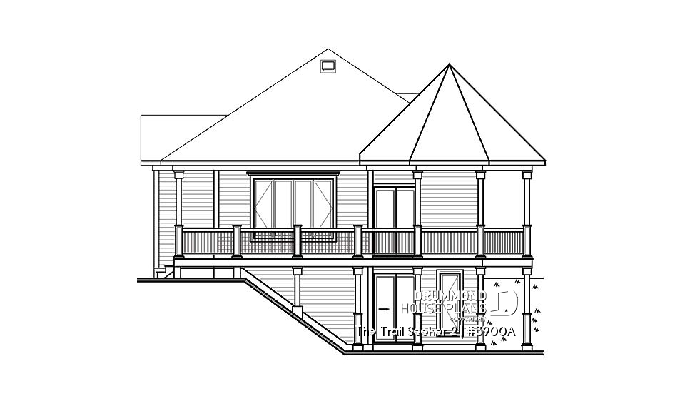 rear elevation - The Trail Seeker 2