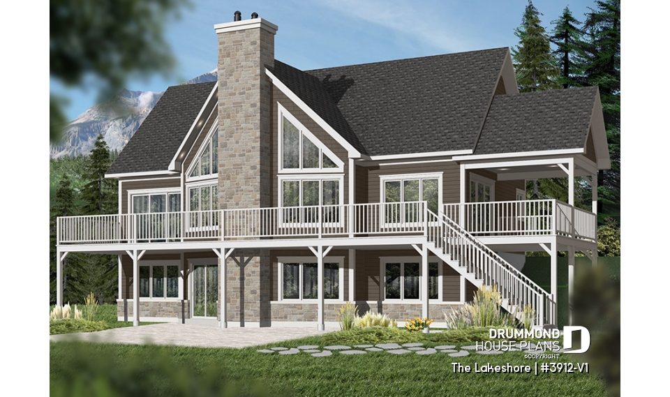 Color version 3 - Rear - The Lakeshore