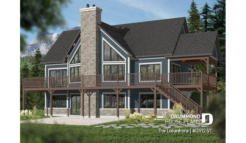 Color version 4 - Rear - The Lakeshore