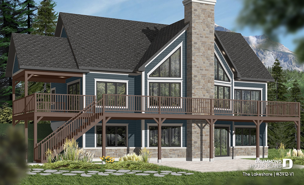 Color version 4 - Rear - The Lakeshore