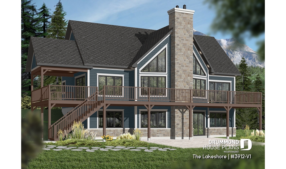 Color version 4 - Rear - The Lakeshore