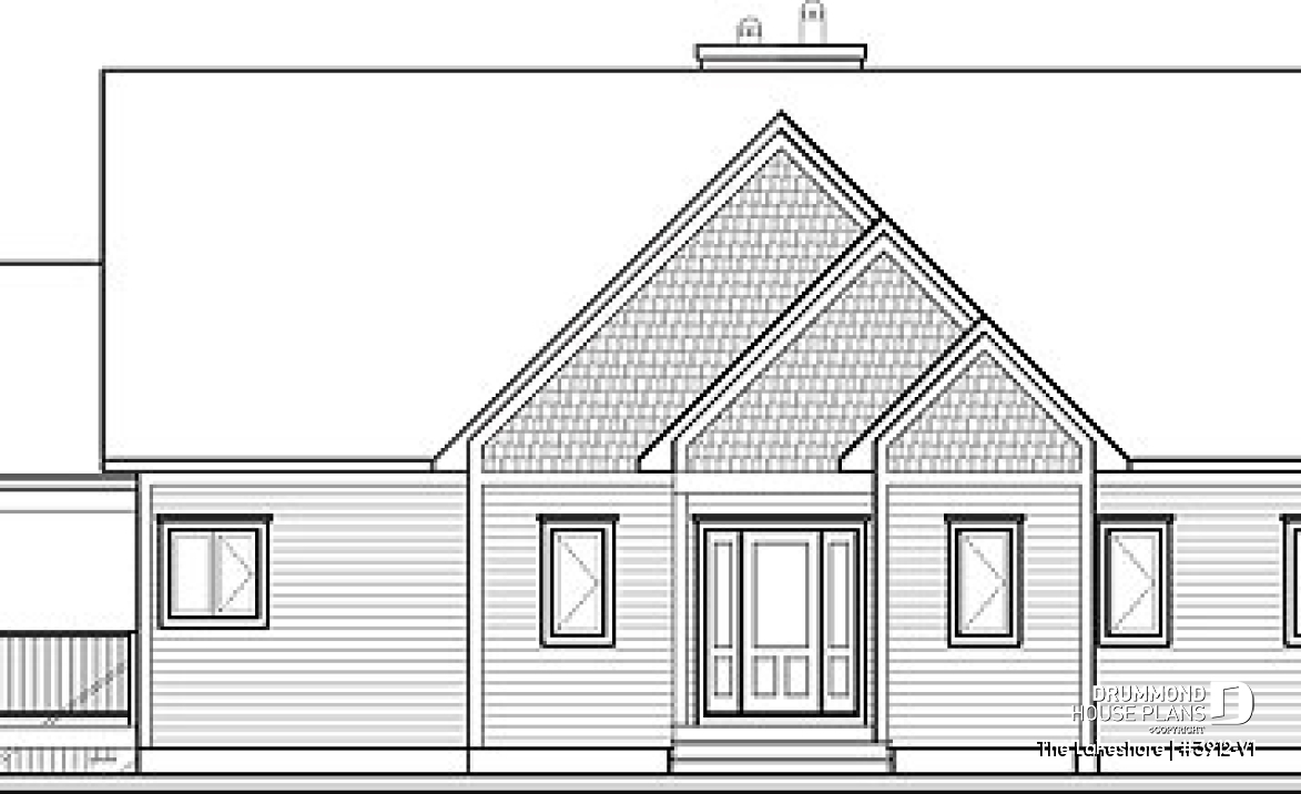 front elevation - The Lakeshore