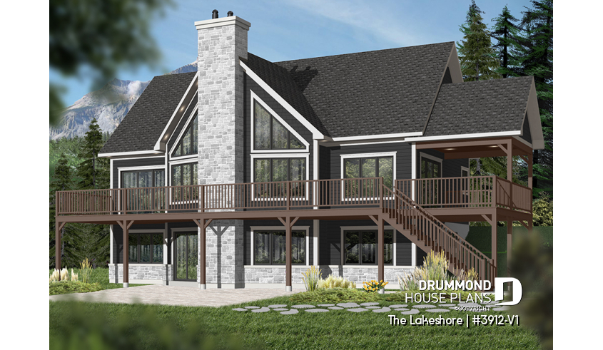 Rear view - BASE MODEL - The Lakeshore