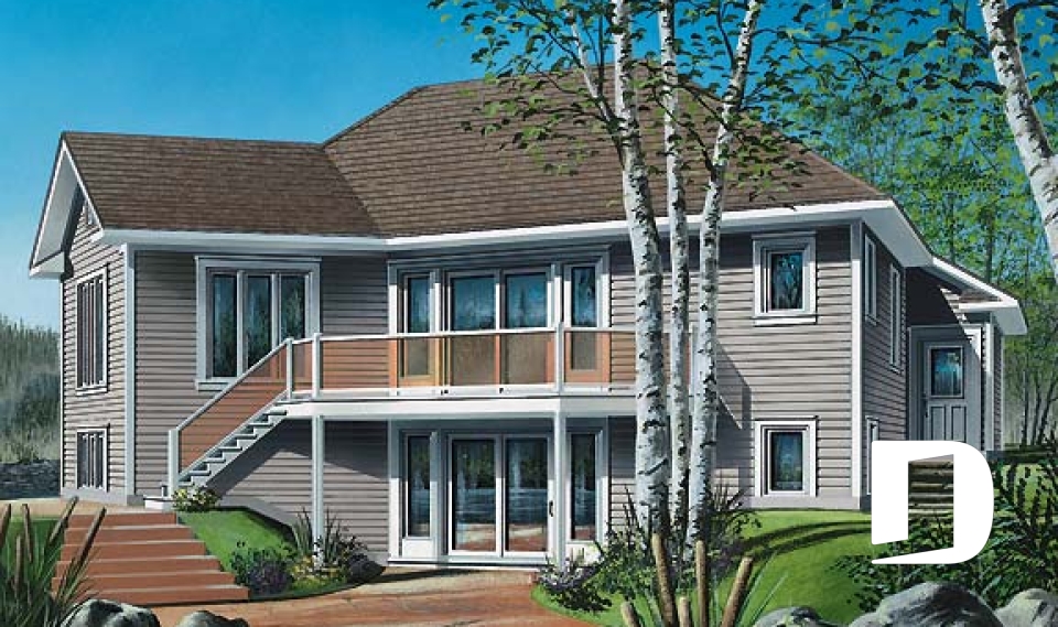 Rear view - BASE MODEL -  - Versa 