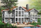 Rear view - BASE MODEL - 5 bedroom modern ranch, walkout basement, screened-in porch, basement for grand-parents - Eave