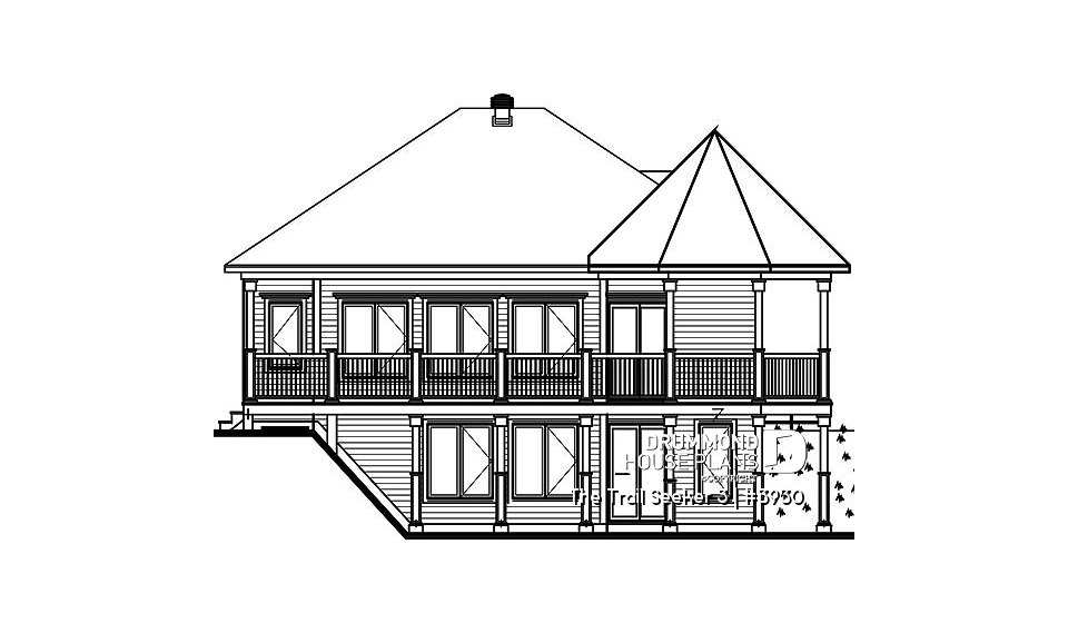 rear elevation - The Trail Seeker 3