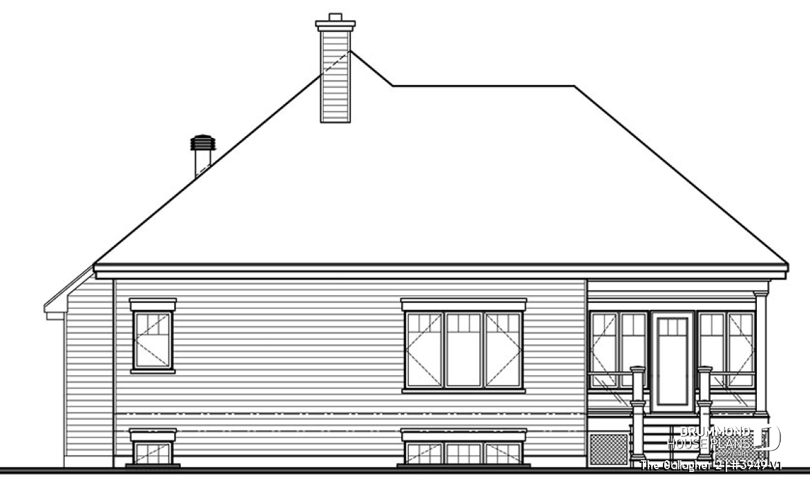 Rear view - BASE MODEL - The Gallagher 2