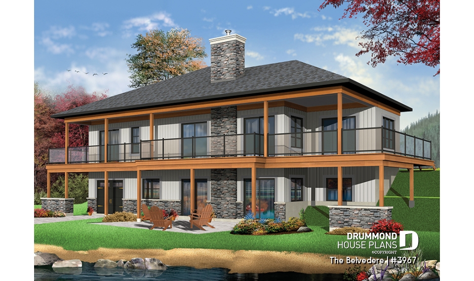 Rear view - BASE MODEL - The Belvedere