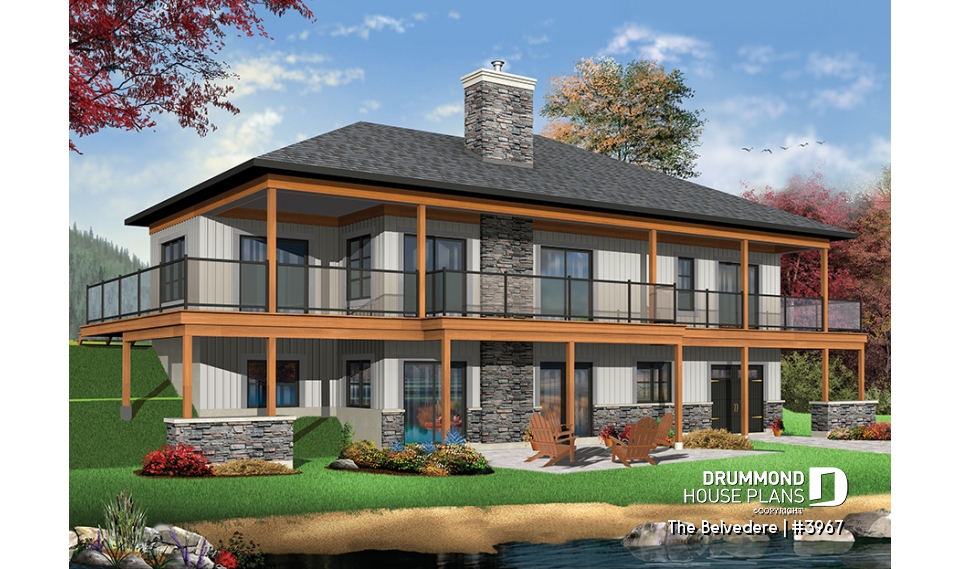 Rear view - BASE MODEL - The Belvedere