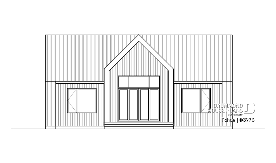 rear elevation - Tahoe