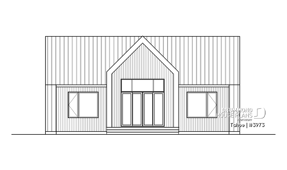 rear elevation - Tahoe