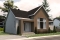 front - BASE MODEL - Scandinavian one-storey house plan, 2 bedrooms, large kitchen, open concept, mudroom, pantry - Tahoe 2
