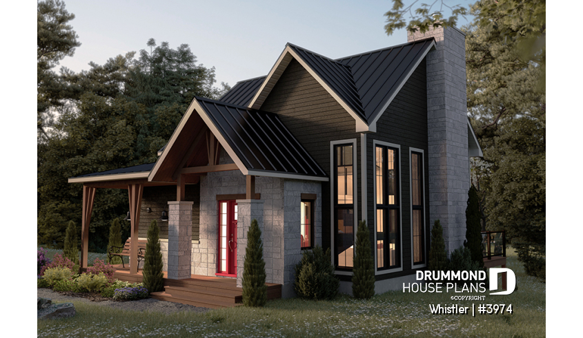 Left view - Whistler