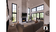 Photo thumbnail Living room - Plan 3974