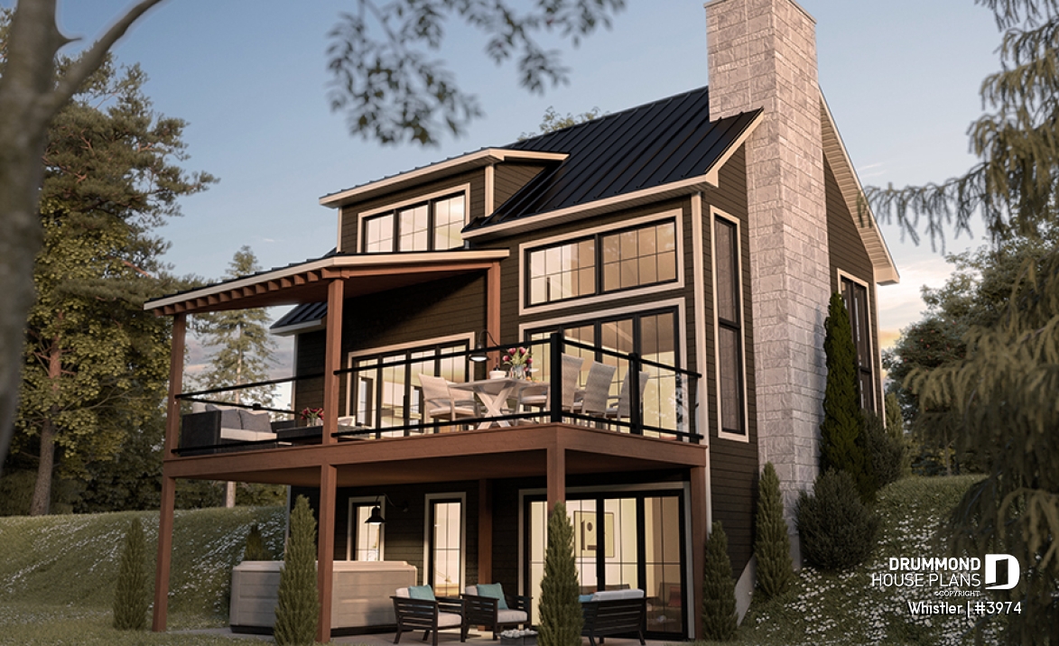 Rear view - BASE MODEL - Whistler