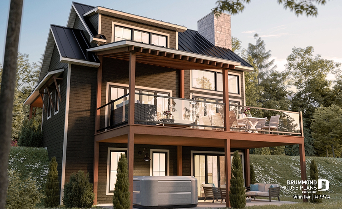 Rear view - BASE MODEL - Whistler