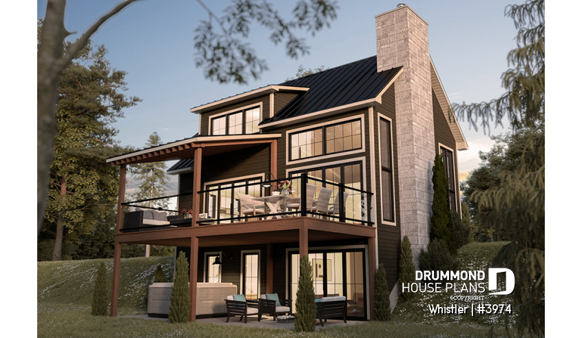 Rear view - BASE MODEL - Whistler