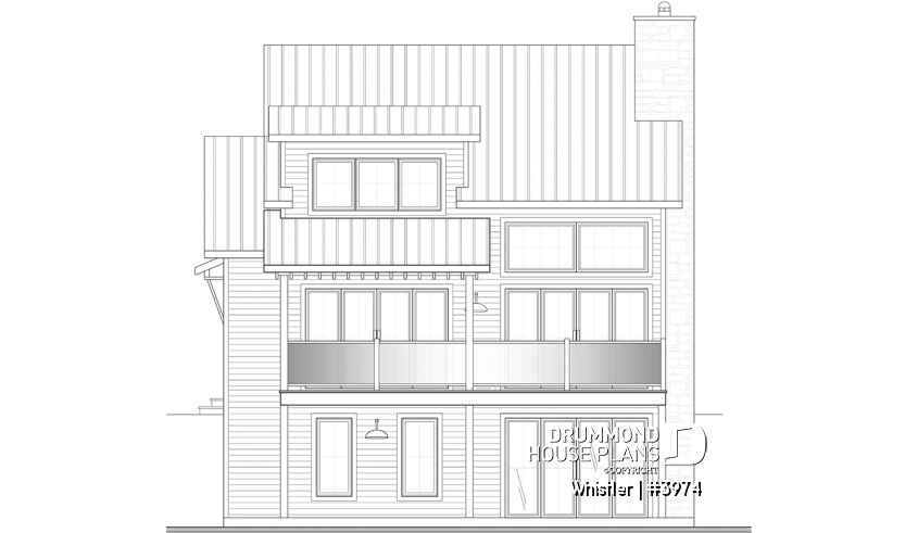 Rear view - BASE MODEL - Whistler