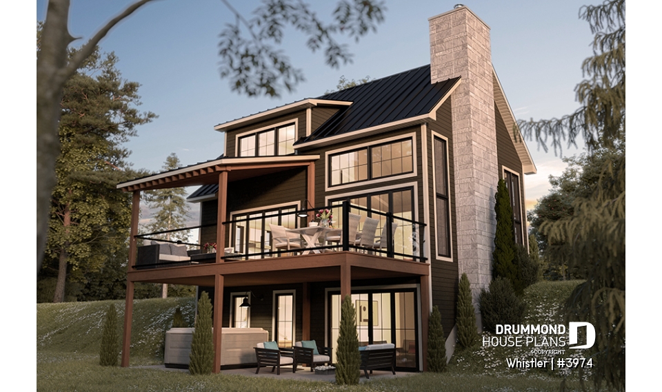 Rear view - BASE MODEL - Whistler