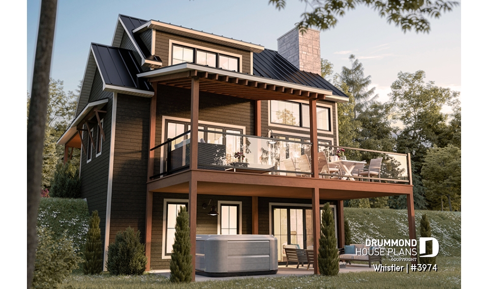 Rear view - BASE MODEL - Whistler