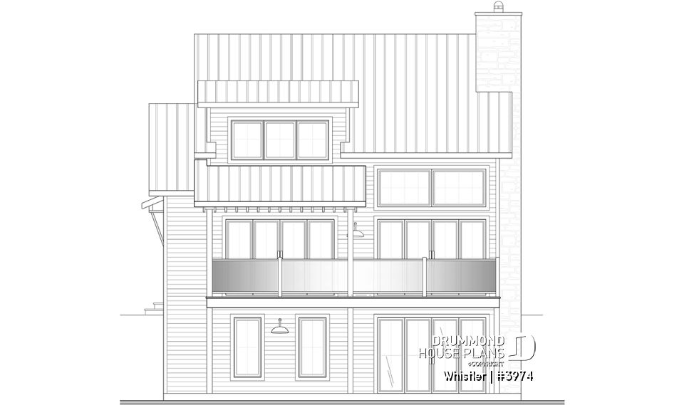 Rear view - BASE MODEL - Whistler